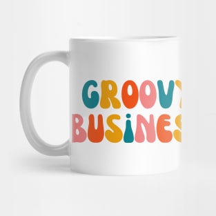 Groovy Small Business Owner Mug